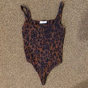 BABATON cheetah bodysuit